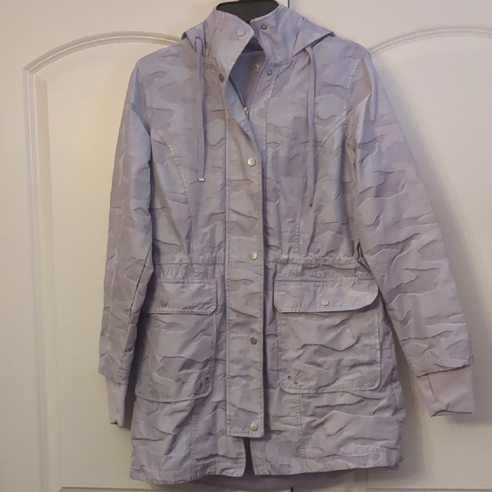 Athletic Works Purple Camo Jacket Size M